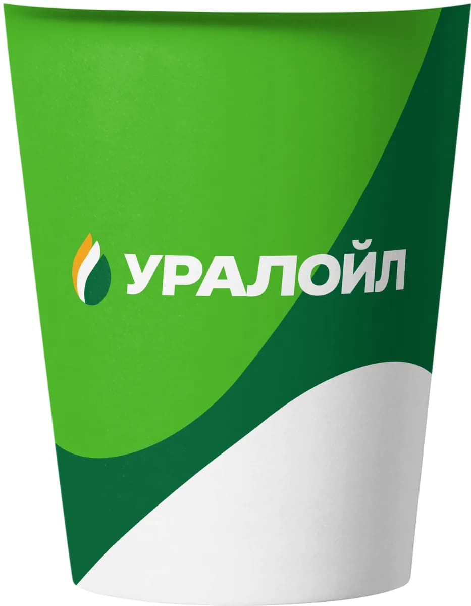Стакан УРАЛОЙЛ с фирменной волной
